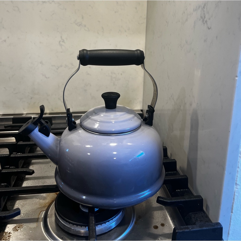 Le Creuset Classic Whistling Kettle - Grey 1.7 Qtr